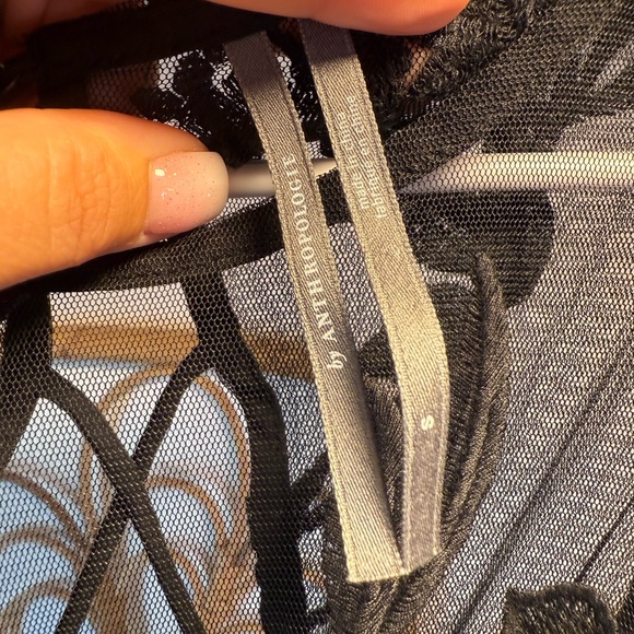 Anthropologie Black Lace Detail Dress - Picture 2 of 9